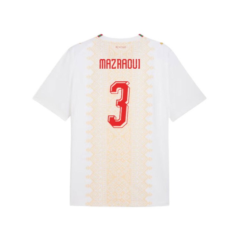 Morocco Away MAZRAOUI 3 Jersey 2026