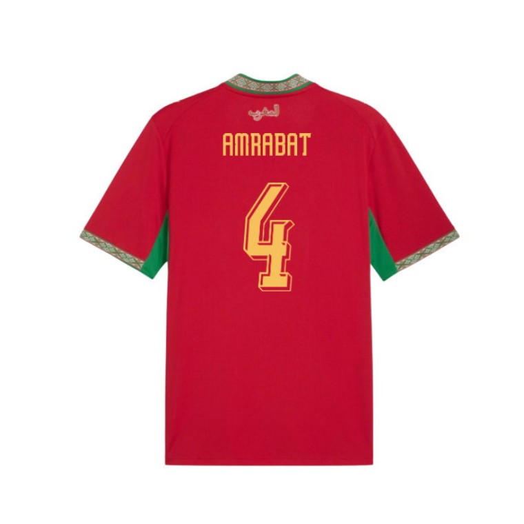 Morocco Home AMRABAT 4 Jersey 2026