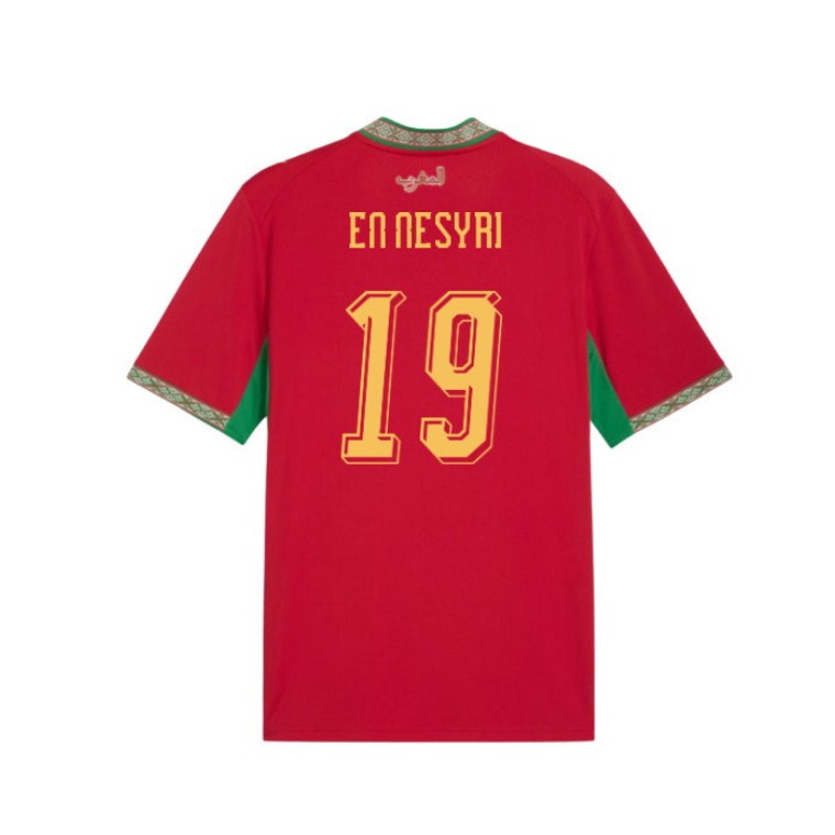 Morocco Home EN NESYRI 19 Jersey 2026