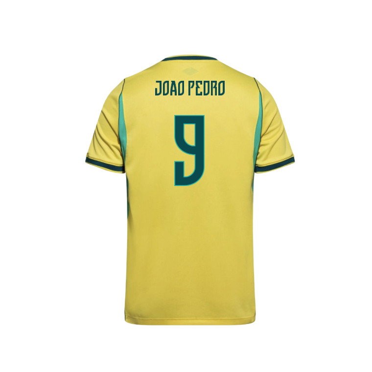 Brazil Home JOAO PEDRO 9 Jersey 2026