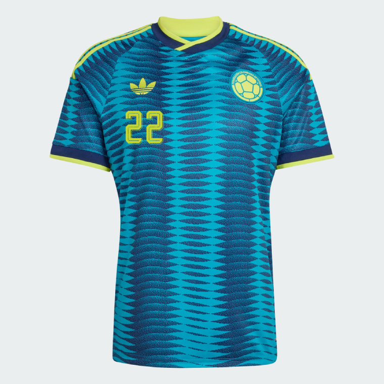 Colombia Away CARACAS 22 Jersey 2026