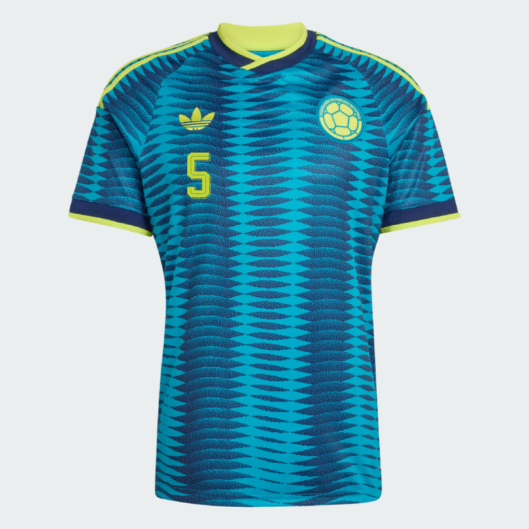 Colombia Away K.CASTAÑO 5 Jersey 2026