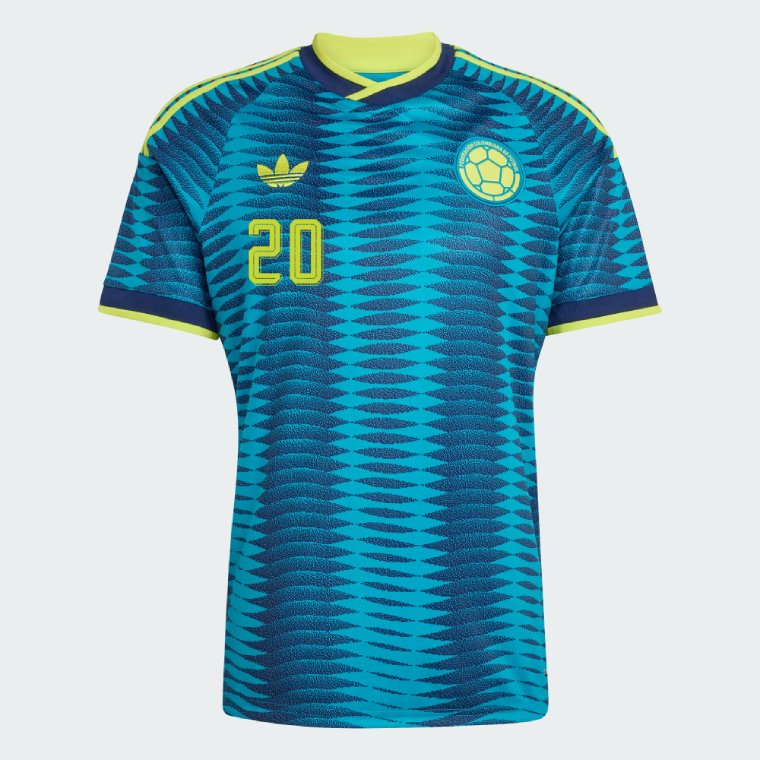 Colombia Away QUINTERO 20 Jersey 2026