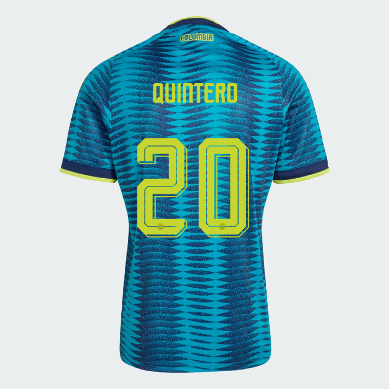 Colombia Away QUINTERO 20 Jersey 2026