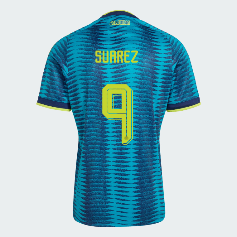 Colombia Away SUAREZ 9 Jersey 2026