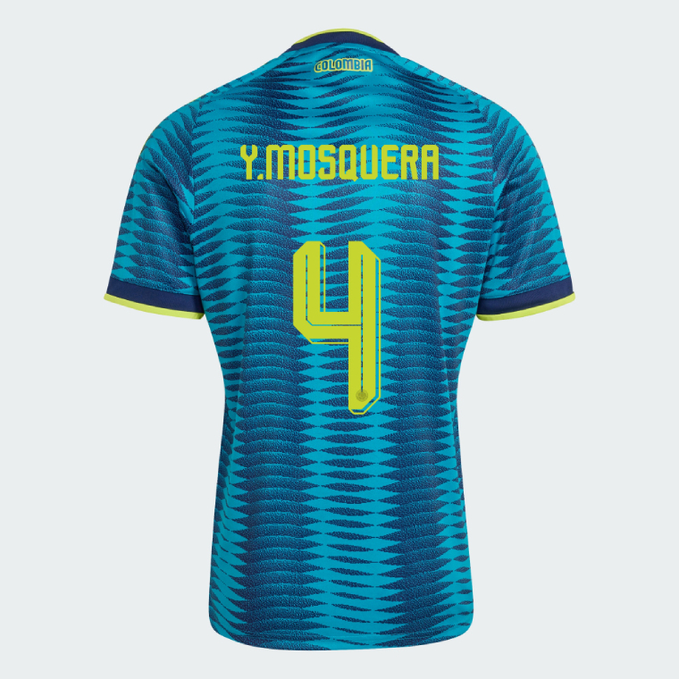 Colombia Away Y.MOSQUERA 4 Jersey 2026