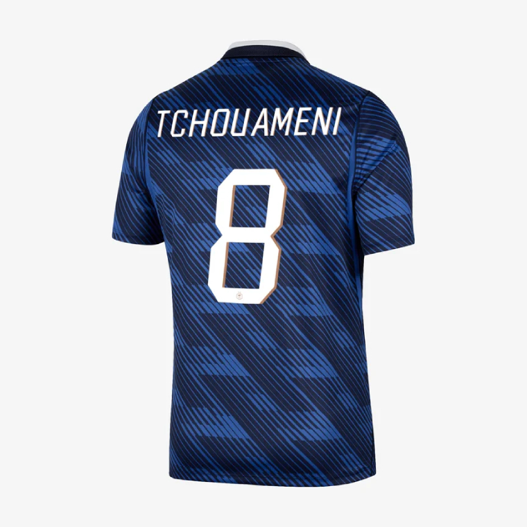 France Home TCHOUAMENI 8 Jersey 2026