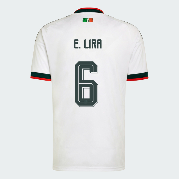 Mexico Away E. LIRA 6 Jersey 2026