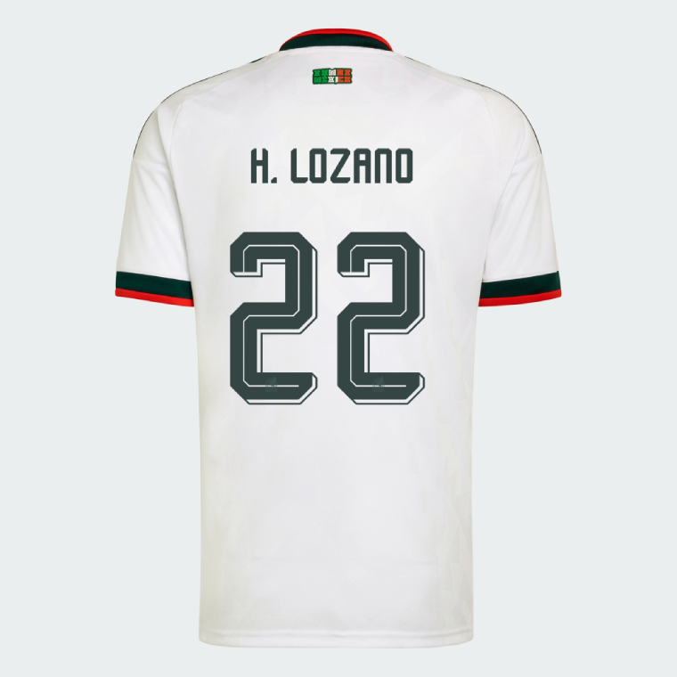 Mexico Away H. LOZANO 22 Jersey 2026