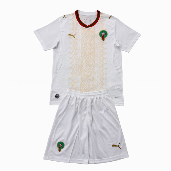 Morocco Away Jersey Kids Kit 2026