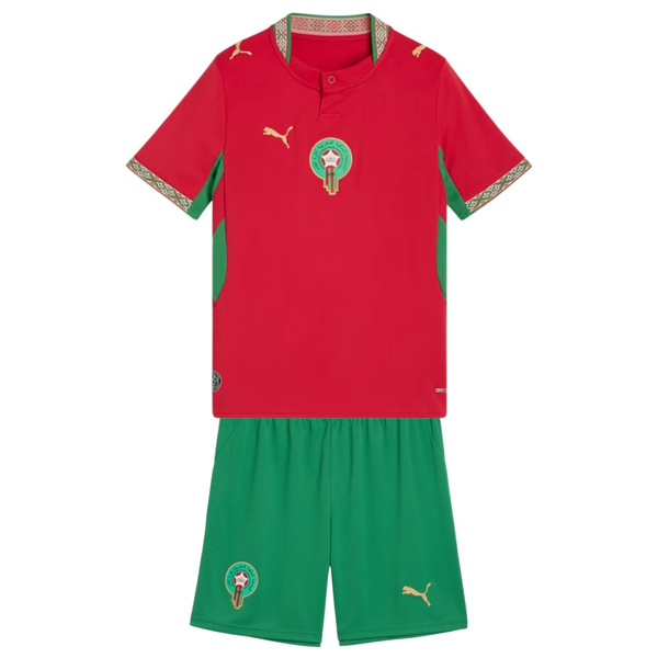 Morocco Home Jersey Kids Kit 2026