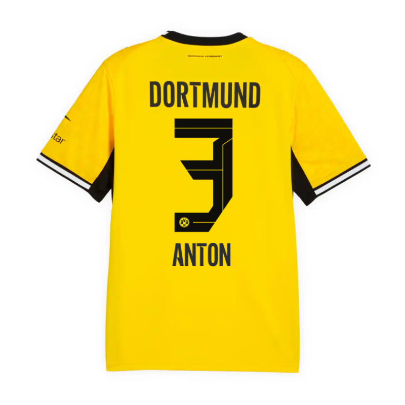 Borussia Dortmund Home ANTON 3 Jersey 26-27