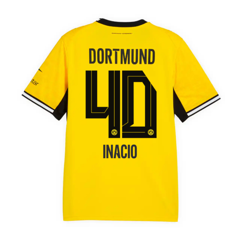 Borussia Dortmund Home INACIO 40 Jersey 26-27