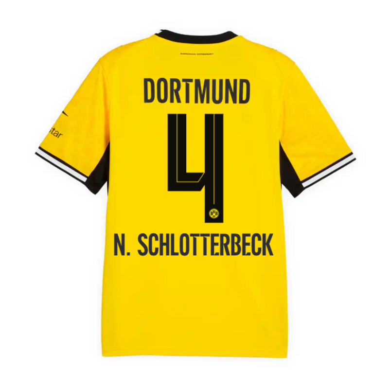 Borussia Dortmund Home N. SCHLOTTERBECK 4 Jersey 26-27