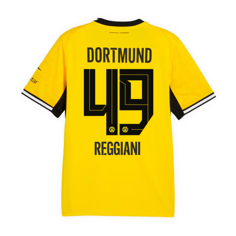 Borussia Dortmund Home REGGIANI 49 Jersey 26-27