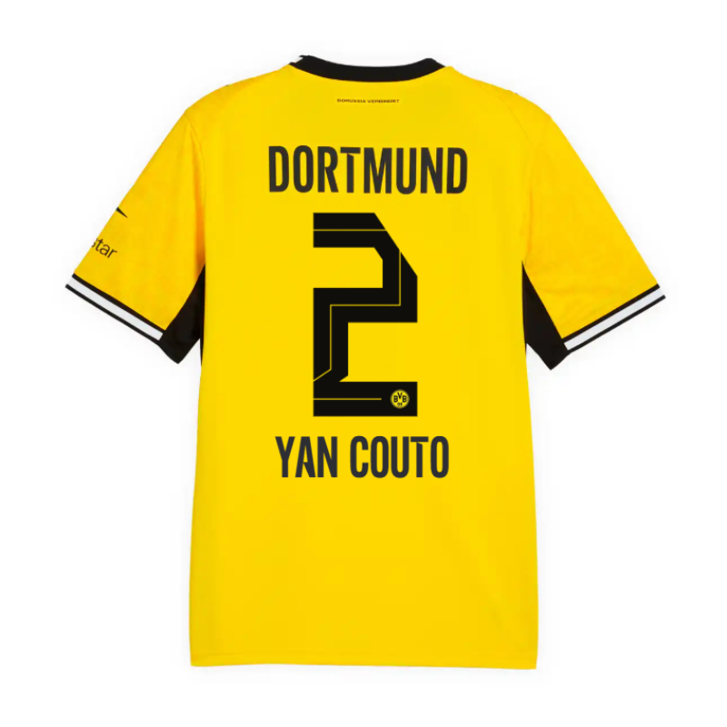 Borussia Dortmund Home YAN COUTO 2 Jersey 26-27