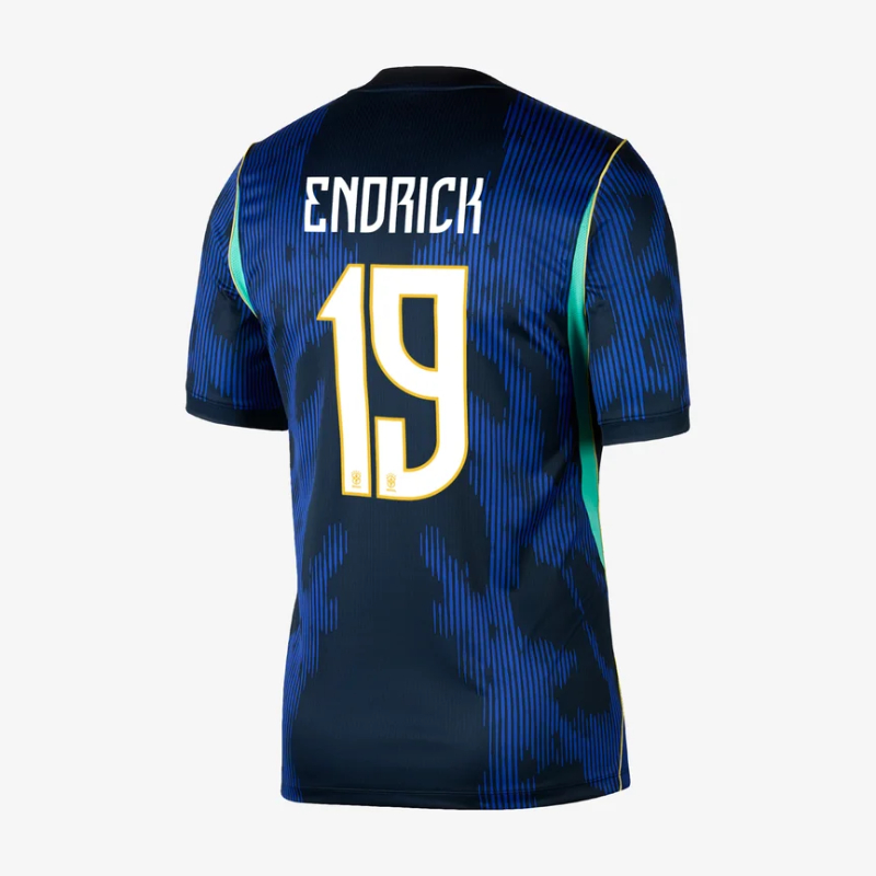 Brazil Away ENDRICK 19 Jersey 2026