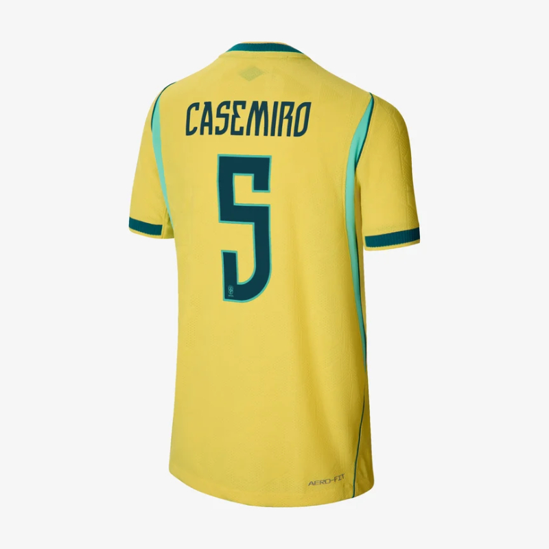 Brazil Home CASEMIRO 5 Jersey 2026 (Player Version)