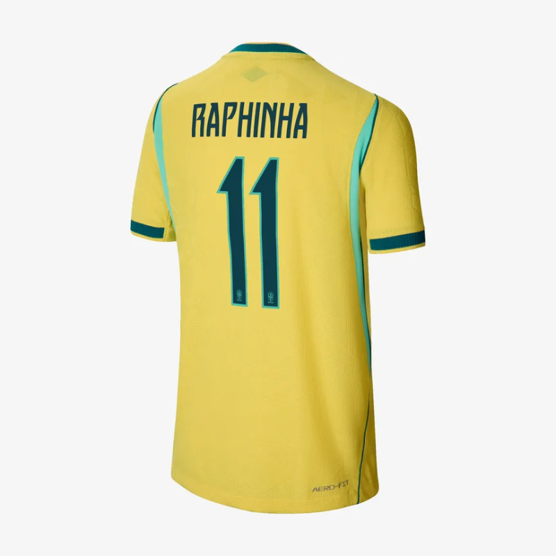Brazil Home RAPHINHA 11 Jersey 2026 (Player Version)