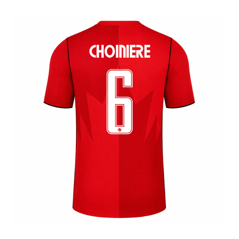 Canada Home CHOINIERE 6 Jersey 2026