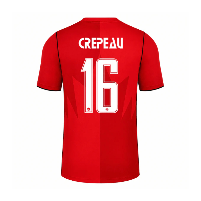 Canada Home CREPEAU 16 Jersey 2026