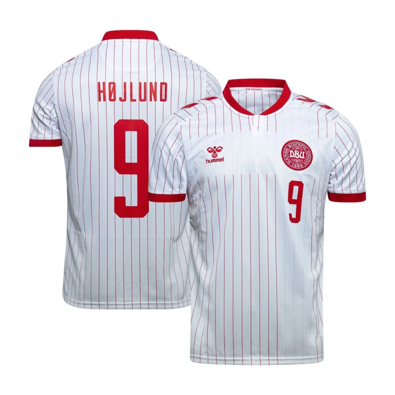 Denmark Away HØJLUND 9 Jersey 2026