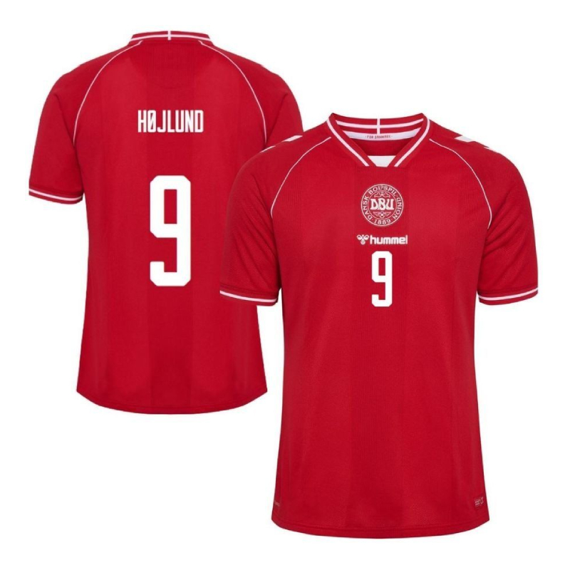 Denmark Home HØJLUND 9 Jersey 2026