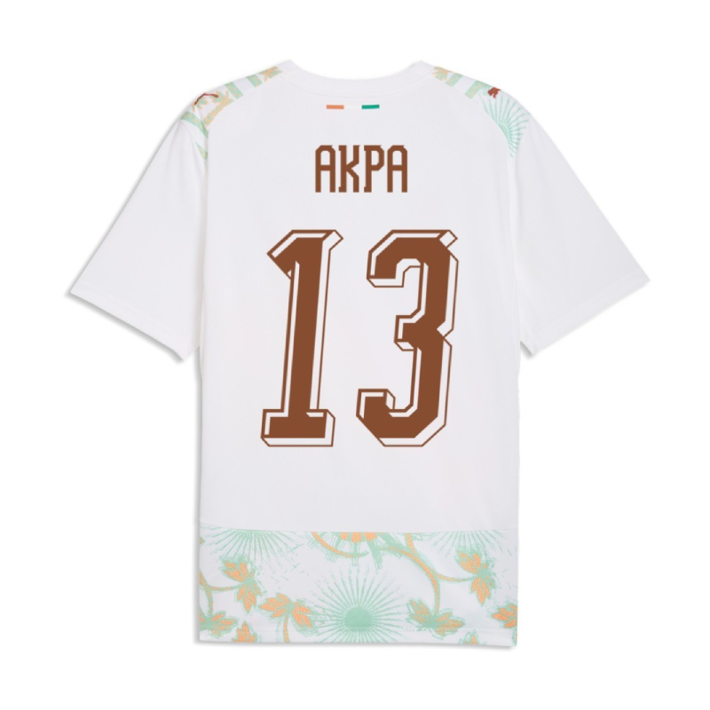 Ivory Coast Away AKPA 13 Jersey 2026
