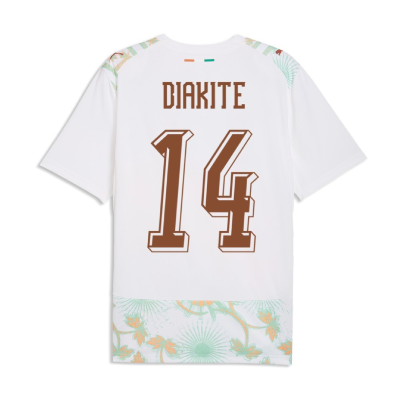 Ivory Coast Away DIAKITE 14 Jersey 2026