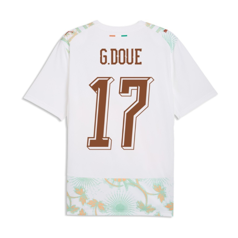 Ivory Coast Away G.DOUE 17 Jersey 2026