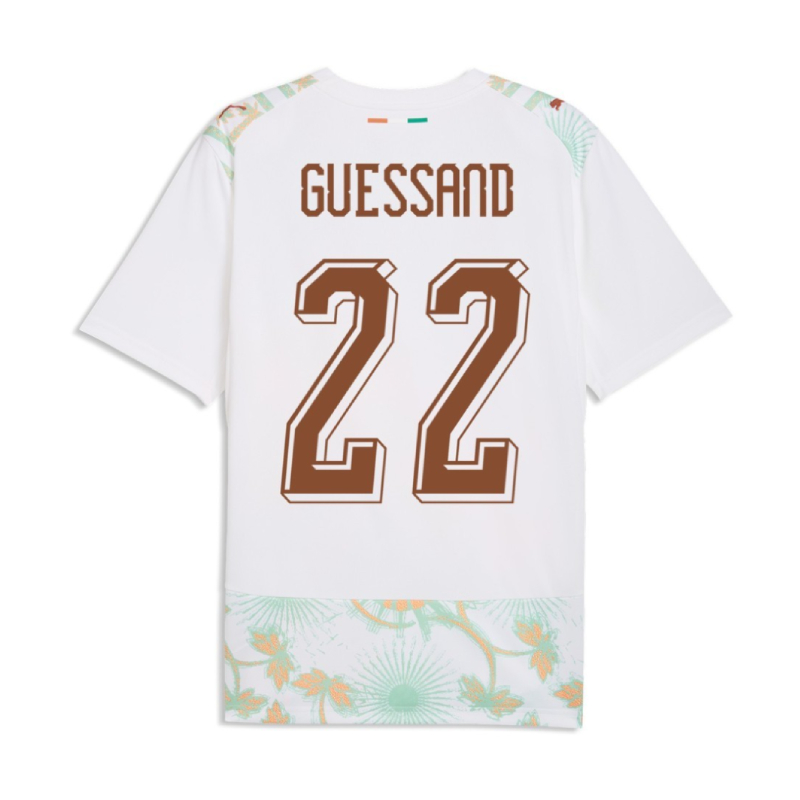 Ivory Coast Away GUESSAND 22 Jersey 2026