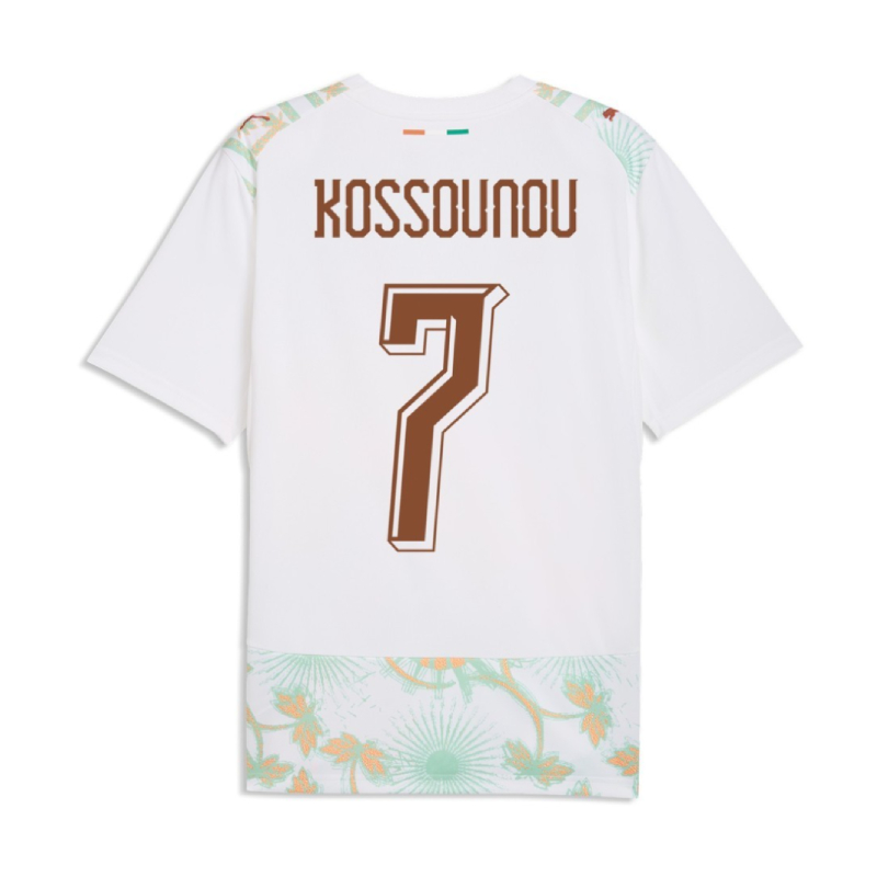 Ivory Coast Away KOSSOUNOU 7 Jersey 2026