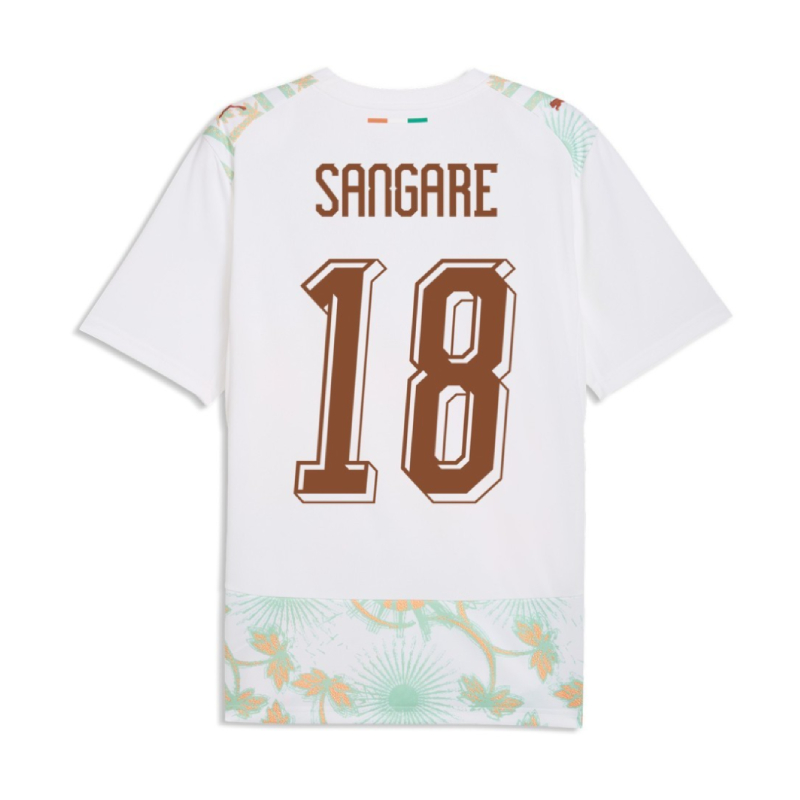Ivory Coast Away SANGARE 18 Jersey 2026