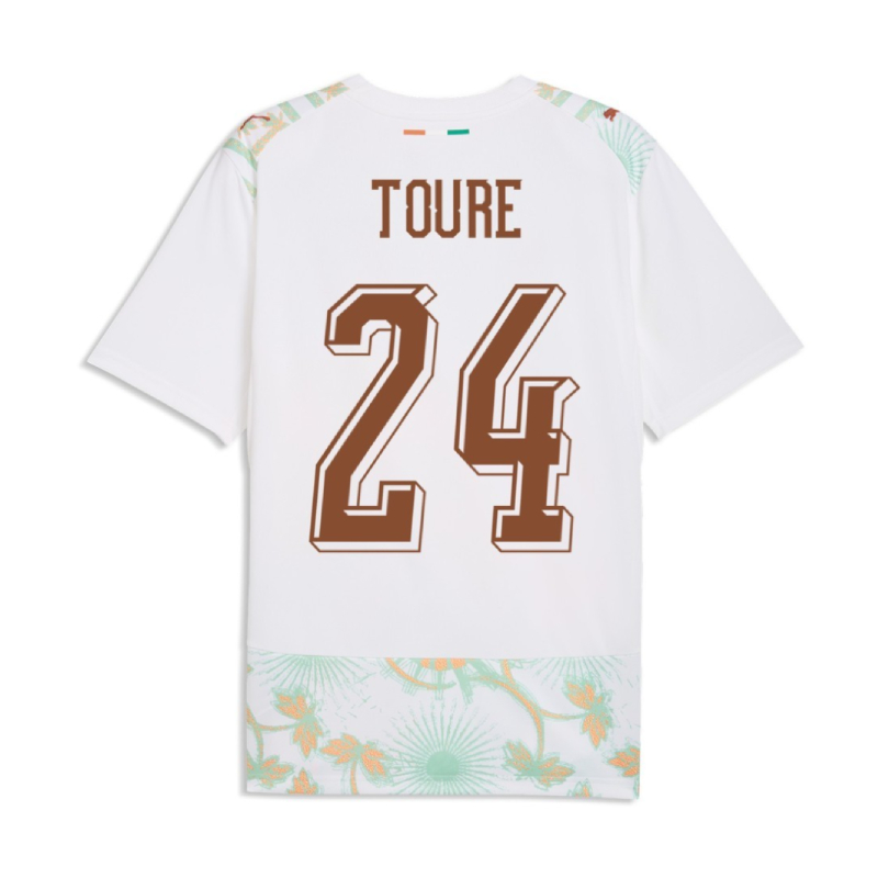 Ivory Coast Away TOURE 24 Jersey 2026