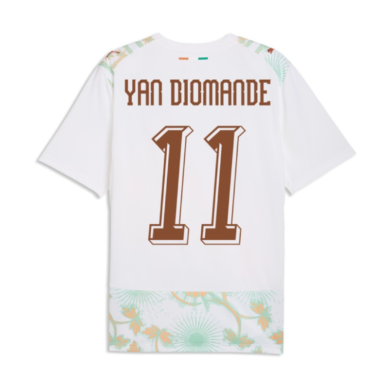 Ivory Coast Away YAN DIOMANDE 11 Jersey 2026