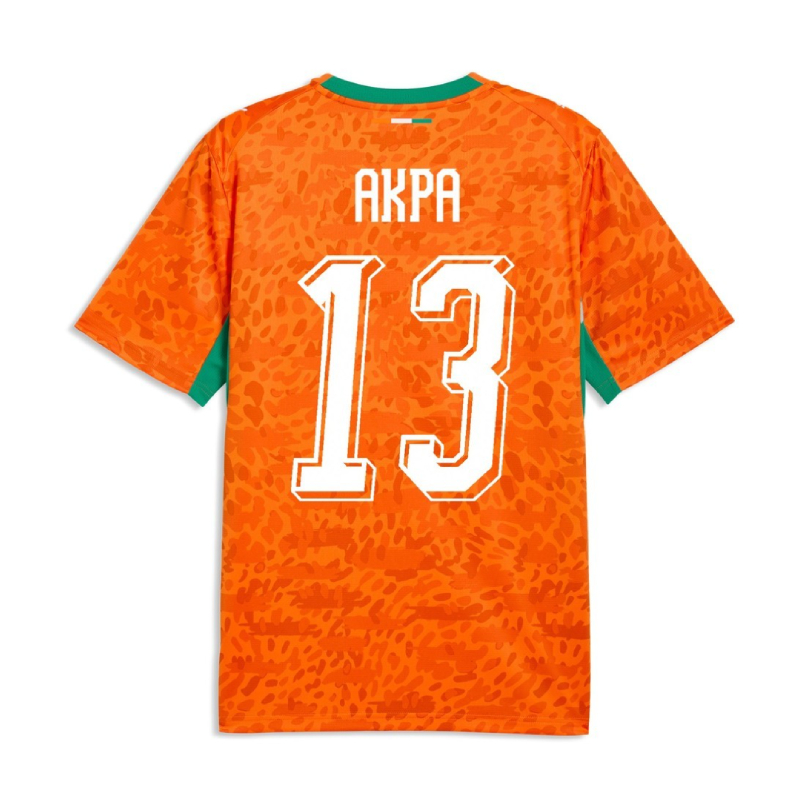 Ivory Coast Home AKPA 13 Jersey 2026