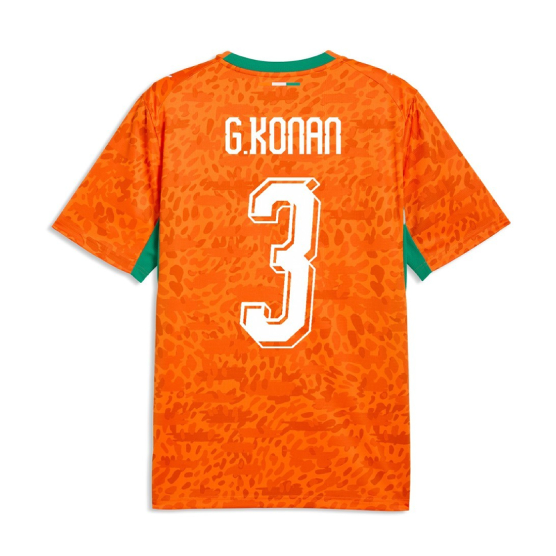 Ivory Coast Home G.KONAN 3 Jersey 2026