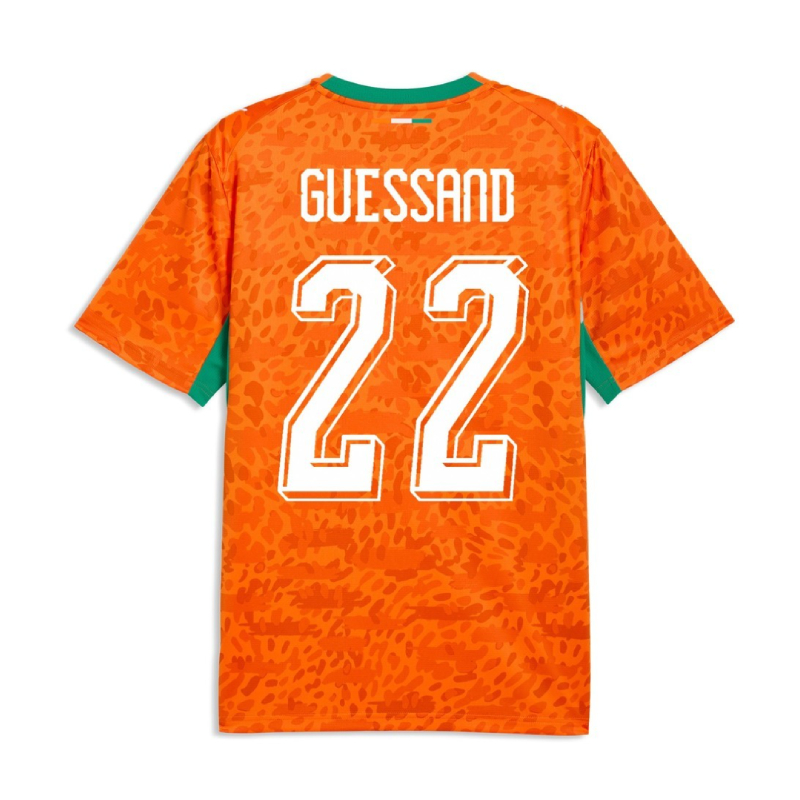Ivory Coast Home GUESSAND 22 Jersey 2026
