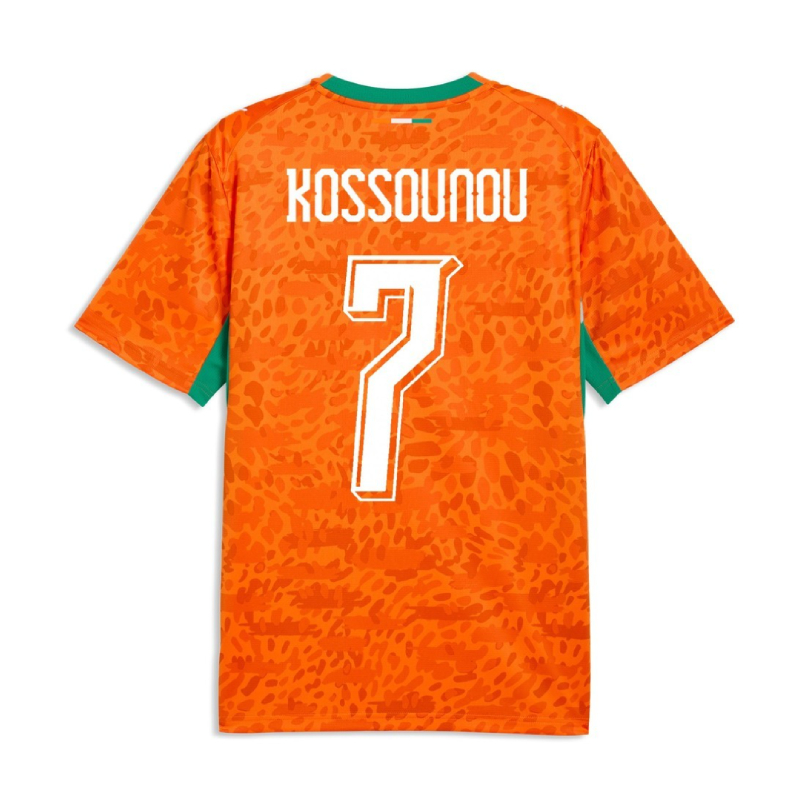 Ivory Coast Home KOSSOUNOU 7 Jersey 2026