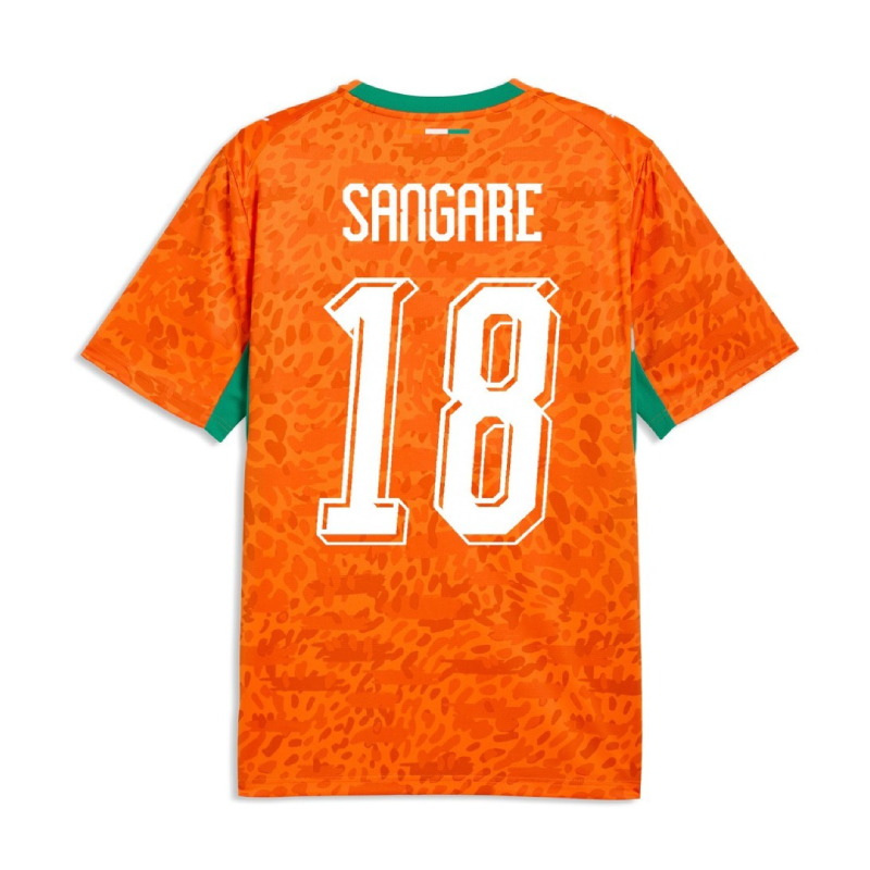 Ivory Coast Home SANGARE 18 Jersey 2026