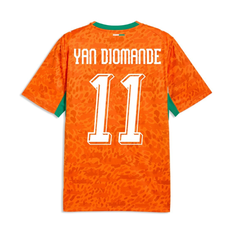 Ivory Coast Home YAN DIOMANDE 11 Jersey 2026