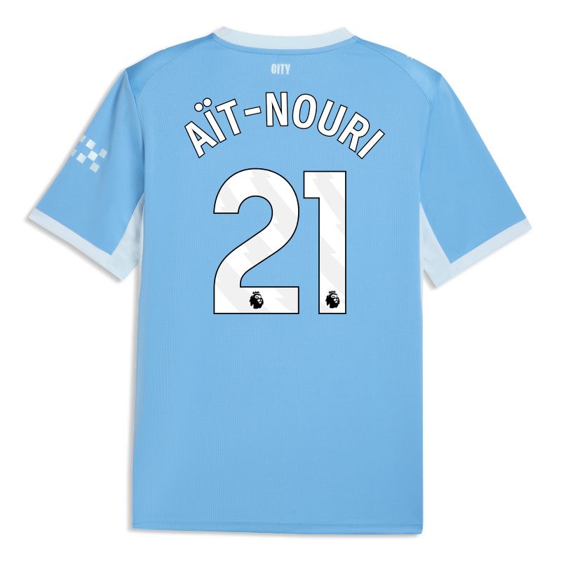 Manchester City Home AÏT-NOURI 21 Jersey 26-27
