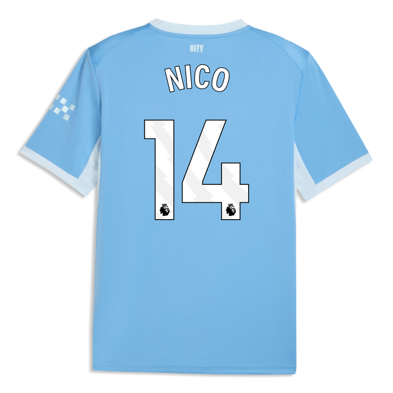 Manchester City Home NICO 14 Jersey 26-27