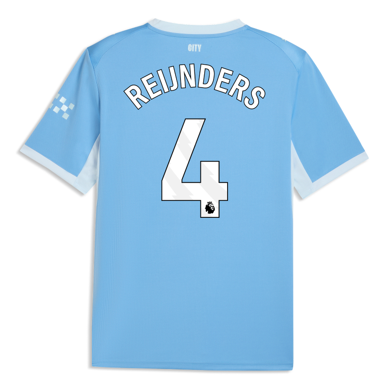 Manchester City Home REIJNDERS 4 Jersey 26-27