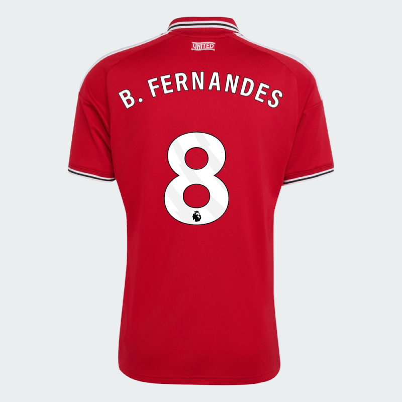 Manchester United Home B. FERNANDES 8 Jersey 26-27