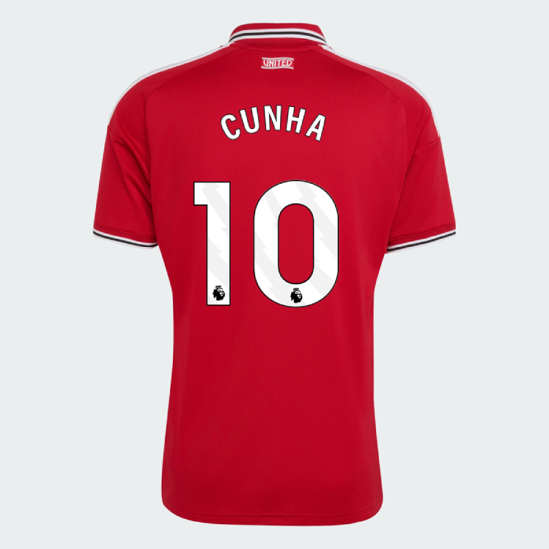 Manchester United Home CUNHA 10 Jersey 26-27