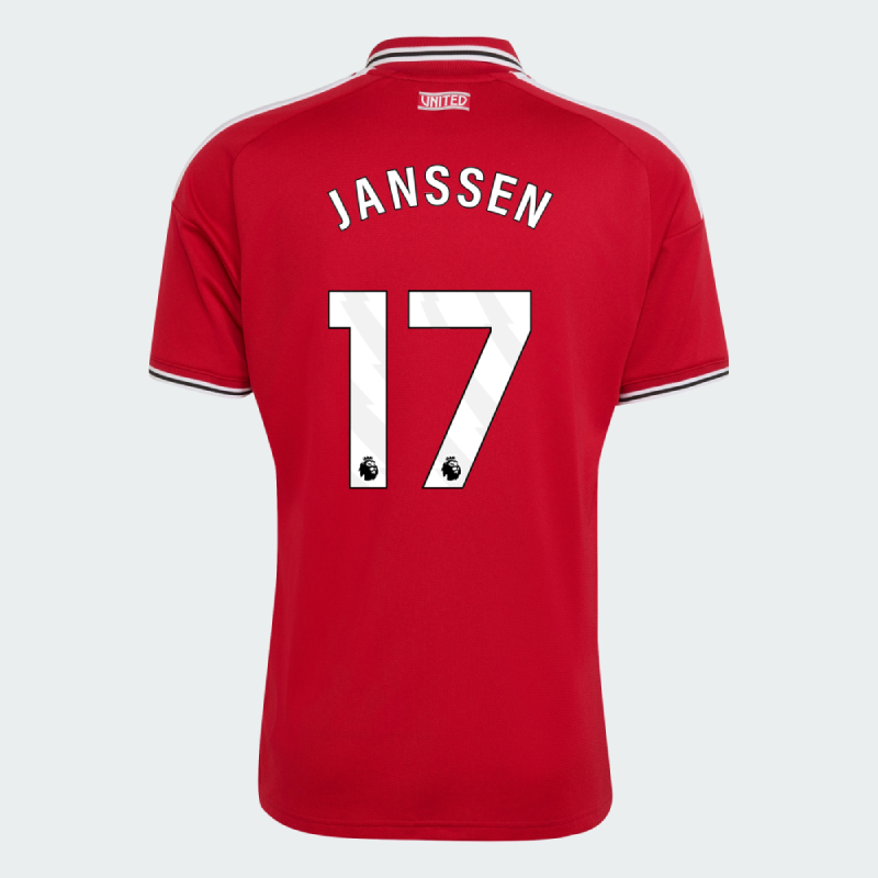 Manchester United Home JANSSEN 17 Jersey 26-27