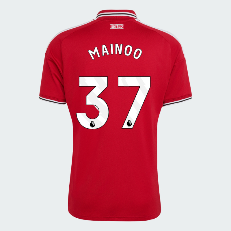 Manchester United Home MAINOO 37 Jersey 26-27