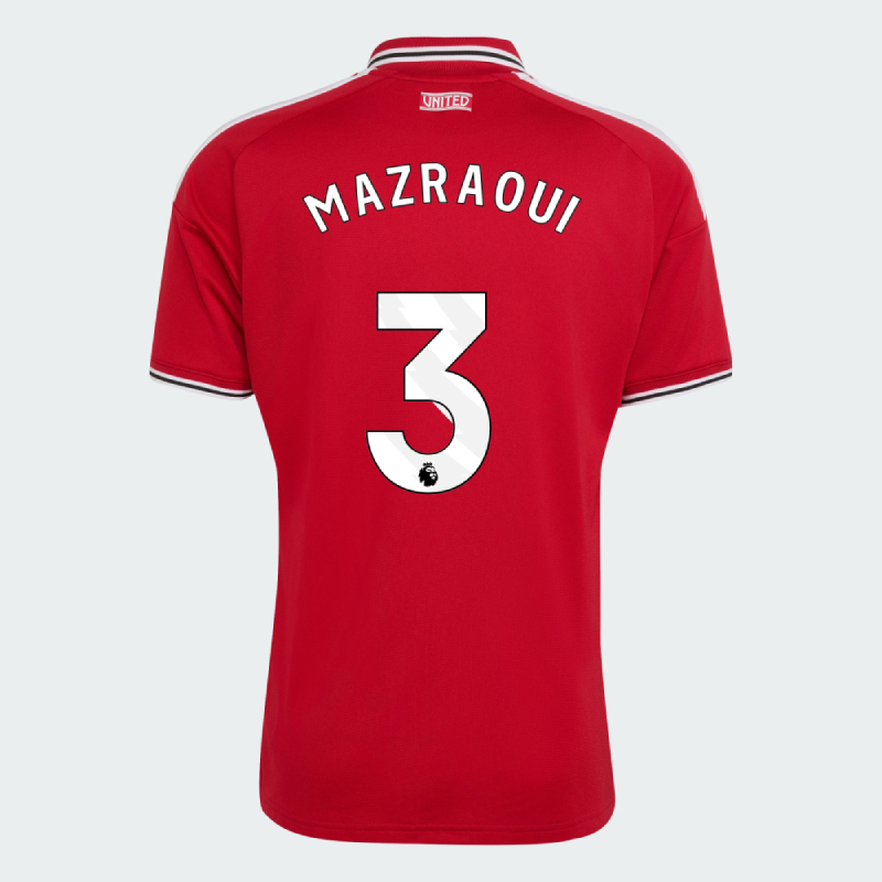 Manchester United Home MAZRAOUI 3 Jersey 26-27