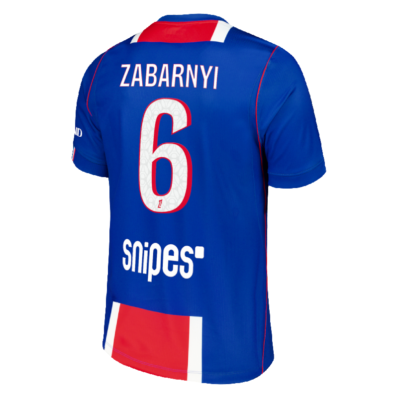 PSG Home ZABARNYI 6 Jersey 26-27